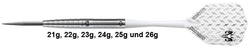 Harrows Wolfram, 24g, 97% Tungsten – Steeldarts