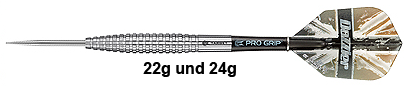 Target Darryl Fitton "Dazzler", 22g / 24g, 90% Tungsten – Steeldarts